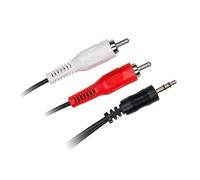 Câble Jack 3,5mm mâle/2RCA mâle 3m