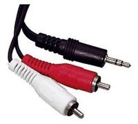 Cable Jack 3,5mm.male/2x Rca-male, 1,5mt Pour Pieces Son Video - 143285 G