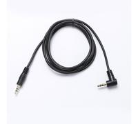 Câble Jack 3.5mm mâle coudé 1.50 m Fiches Or