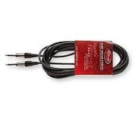 Câble Jack 6 mètres pour guitare ou basse électrique Stagg Gc-6 Ph