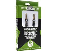 Câble Jack Blackstar TRRS 3,5 mm Câble Auxiliaire Stéréo Auxiliaire de 1,8 m Idéal pour les guitaristes en streaming en direct