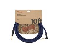 Câble jack Fender coudé Festival Instrument, Pure Hemp, Blue Dream - 3m