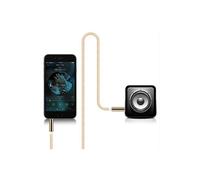 Cable Jack/Jack Metal pour SONY Xperia Z5 Smartphone Voiture Musique Audio Double Jack Male 3.5 mm Universel (ROSE)