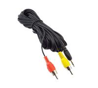 Câble Jack mâle 2.5mm, 1 pièce, séparateur Audio PC vers 2 câbles Audio E1(1m)