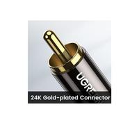 UGREEN Câble jack mâle 3,5mm vers 2 RCA mâle copper shell 10m