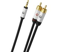Câble jack/mini-jack Oehlbach I-Connect Jack RCA Noir (5 m)