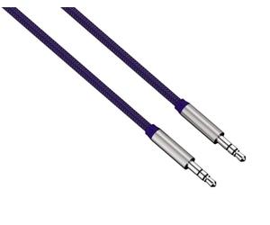 CABLE JACK MM3,5 COLORLINE 0,5M BLE