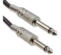 Câble jack mono 6,35 mm pour haut-parleur de guitare 10 m