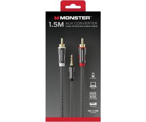 Câble Jack/RCA MONSTERCABLE 3.5MM/2 RCA 1.5M