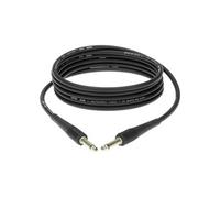 Câble KIK Jack TS mâle/mâle capuchons noirs,2m Câble Instrument