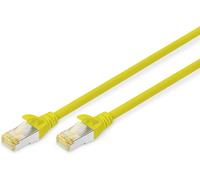 Câble Lan Cat 6A - 3M - Rj45 Câble Réseau - S/Ftp Blindé - Compatible Cat-6 & Cat-7 - Jaune[CAB9167259]