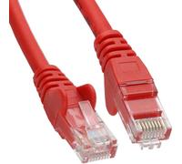 Câble Lan Ethernet UTP Rj-45 Raccordement De Réseau Internet Rouge 2m 2 M
