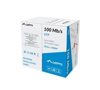 CÂBLE LAN UTP 100MB/S 305M FIL CA ROUGE LCU5-10CC-0305-R