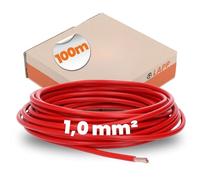 Fil de câblage H05V-K LAPP 4510043 1 x 1 mm² rouge 100 m