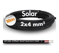 10 mètres Lapp 0023984 Ölflex Solar XLS-R T 2x4mm² Câble solaire Câble jumelé Câble photovoltaïque