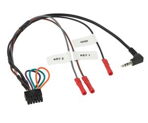 Cable lead universel compatible avec autoradio interface commande au volant 42CT
