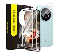 Cable Leader 2+2 pièces Verre Trempé pour Honor Magic 8 Pro 5G, | Caméra Protecteur, 3D plein écran, Haute Sensibilité vitre protection, 9H Dureté, Ultra HD Magic 8 Pro protection écran