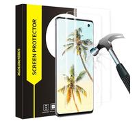 Cable Leader 2 Pack Verre Trempé pour Samsung Galaxy S10 Protection Écran, Couverture Complète 3D, Tactile sensible, Dureté 9H Anti Rayures, Sans Bulle, 0,33mm HD Claire Samsung S10 Vitre Protection
