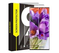 Cable Leader 2 Pack Verre trempé pour Samsung Galaxy S22 Ultra 5G, Dureté 9H Anti Rayures, Couverture 3D intégrale Vitre Protection, Sans Bulle, Tactile sensible, HD Claire S22 Ultra Protection écran