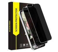 Cable Leader 2 Pièce Verre Trempé pour iPhone 16e 5G Film, 2,5D Anti Espion Protection Écran, 9H Dureté, Tactile sensible, Anti-empreintes, Anti Rayures, HD Sans Bulle iPhone 16e Spy Vitre Protection