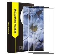 Cable Leader 2 Pièce Verre trempé pour Samsung Galaxy S23 Ultra 5G, Dureté 9H Anti Rayures, Couverture 3D intégrale Vitre Protection, Tactile sensible, HD Ultra Sans Bulle S23 Ultra Protection écran