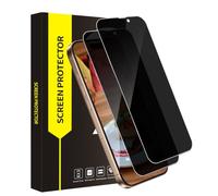 Cable Leader Lot de 2 films de protection d'écran en verre blindé pour iPhone 16 Pro 5G - Bords 2,5D - Tactile sensible - Sans bulles - Résistant aux rayures - Protection de la vie privée