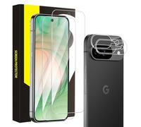 Cable Leader Verre Trempé pour Google Pixel 9 5G, dureté 9h rayures Protection Écran, 2,5D, pas de bulles, 0,33mm Tactile sensible, 2+2 Pack Ultra Slim HD Google Pixel 9 Vitre Protection+Caméra film