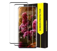 Cable Leader Verre Trempé pour Xiaomi mi 11/11 Pro/11 Ultra 5G, Dureté 9H Protection Écran, Anti Rayures, Sans Bulle, HD Sensibilité Xiaomi mi 11 Vitre Protection(2 Pack Bords noirs incurvés 3D)