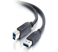 Câble Legrand USB A mâle vers micro B mâle, câble USB A vers USB B, câble USB 3.0, transfert de données de 1 mètre (3,28 pieds).