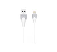 - Câble Lightning 1,2 m - Câble Chargeur Rapide (2,4 A/480 Mbps) - Pour Produits Apple - Blanc