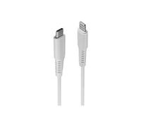 Lindy Câble USB 2.0 Lightning vers USB-C mâle 1,00 m blanc 31316