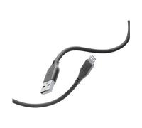 Câble Lightning Cellular Line USBDATASOFTMFIK SOFT CABLE Noir