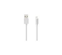 Câble Lightning certifié MFi Apple Charge/Sync (2M), Blanc Lumineux