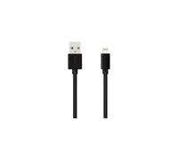 Câble Lightning certifié MFi Apple Charge/Sync (2M), Noir de Jais