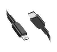 Câble Lightning DLH DY-TU4090B - Pour USB-C (M) - 1 m - Pour Apple iPad/iPhone/iPod