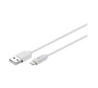 Câble Lightning goobay pour Apple iPad-iPhone-iPod (Lightning) - 50 cm - Blanc
