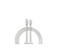 - Câble Lightning - Lightning mâle pour 24 pin USB-C mâle - 1 m - aluminium