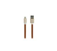 Câble Lightning Selected Usb 1,0 M Marron Or Cuir [612662]
