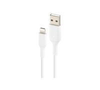 Câble Lightning USB-A 2m blanc
