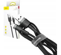 Câble Lightning Usb Baseus Cafule 1,5A 2M (Szaro-Czarny)