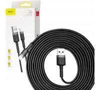 Cable Lightning Usb Baseus Cafule 2A 3M (Szaro-Czarny)