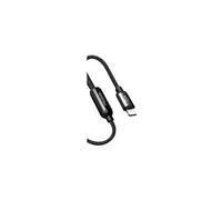 - Câble Lightning - USB mâle pour Micro-USB de type B, Lightning, 24 pin USB-C mâle - 1.2 m - noir