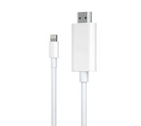 Câble Lightning vers HDMI, adaptateur HD 1080p pour la duplication d'écran (iOS 11.0+)