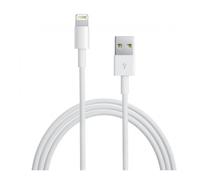 Câble Lightning Vers USB 2.0 1m Blanc Certifié Apple MFi pour iPhone iPad iPod