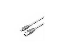 Câble Lightning vers USB-A 2,4A 12W Série Armoured Charge et Synchronisation 2m Blanc