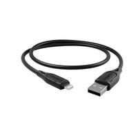 Câble Lightning vers USB-A Charge et Transfert 2.4A 12W Essentials 1m Noir