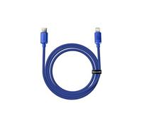 Câble Lightning vers USB-C 20W Crystal Shine Charge et Synchronisation 1,2m Bleu