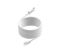 Câble Lightning vers USB-C 20W pour iPhone / iPad Compatible Recharge Rapide 2m Blanc