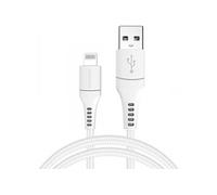 imoshion imoshion Câble Lightning vers USB Non MFi Textile tressé 1 mètre Blanc