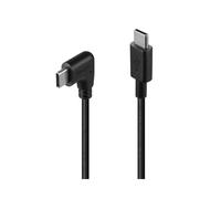 Câble Lindy 32005 USB-C vers USB-C 2.0, 1m, Noir - Contacts Nickel, AWG 22/28, Power Delivery 60W, Blindage Aluminium, REACH & RoHS